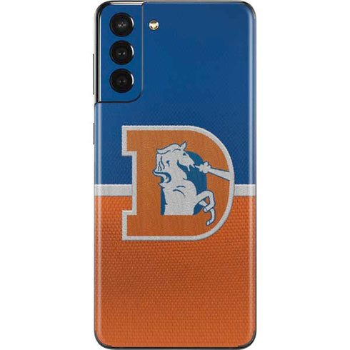 NFL Denver Broncos Vintage Galaxy S21 Plus 5G Skin